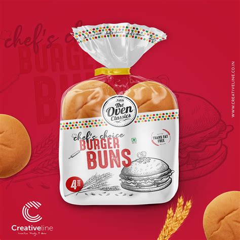 Packaging Designs For The Oven Classics Bread And Burger Buns Creativeline Gandhinagar