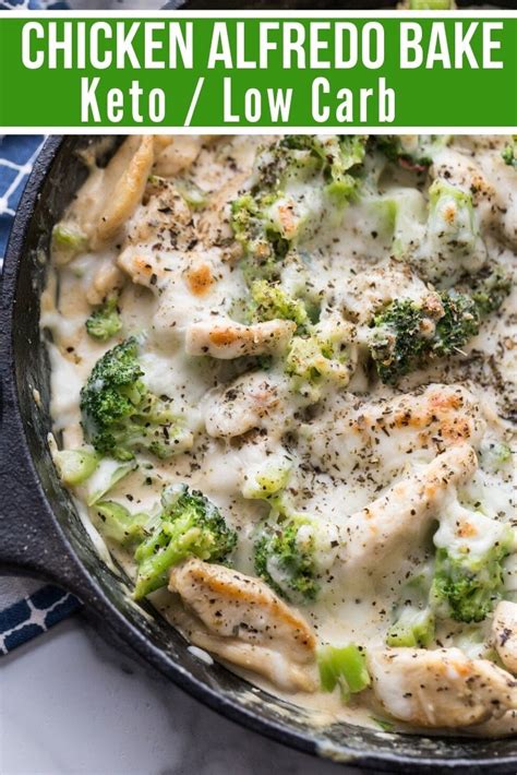 From low carb and ketogenic bakes to soups to chilis to meatballs, we've got all your favorite recipes 1. Keto Chicken Alfredo with Broccoli Bake | Kasey Trenum