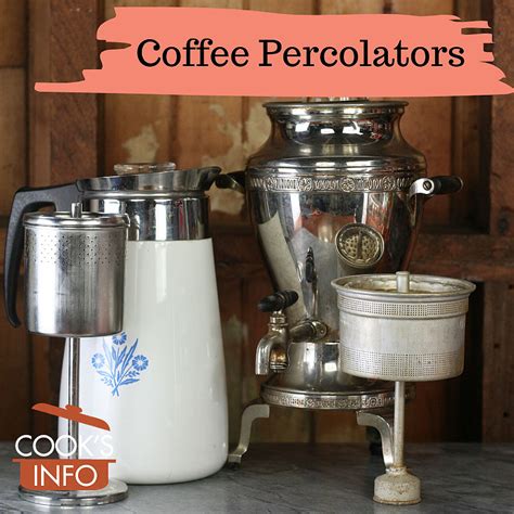 Measure and grind the coffee beans. Coffee Percolator - CooksInfo