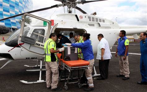 Diario De Puebla Trasladan 3 órganos En Ambulancia Aérea Del Gobierno