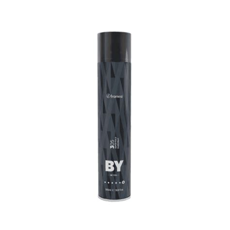 The evanescent silicones do not overload the hair, jojoba oil enhances brilliance and a sun screen and vitamin e combat premature aging. Framesi BY Super Hold Hairspray