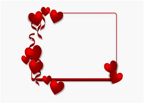 Heart Borders And Frames Free Transparent Clipart Clipartkey