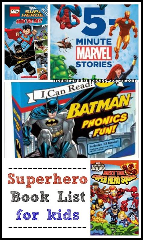 The themes of superhero films include standing up for others, fighting for justice, and protecting others. Superhero Book List for kids - FSPDT