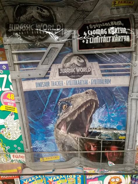 Jurassic World Fallen Kingdom Dínós Sorozat A Paninitől Kártyagyűjtő
