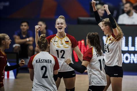 Deutscher Volleyball Verband Vnl Dvv Frauen Gewinnen Gegen Korea