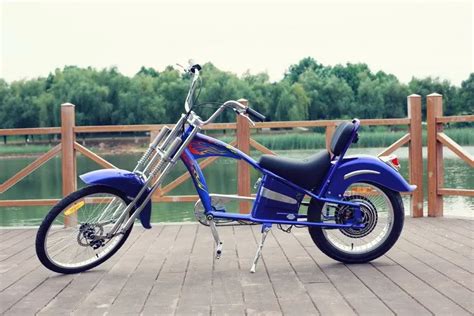 Chopper Adult American Chopper Electric Bike With 48v Battery Lithium 500watts Rear Drive Motor