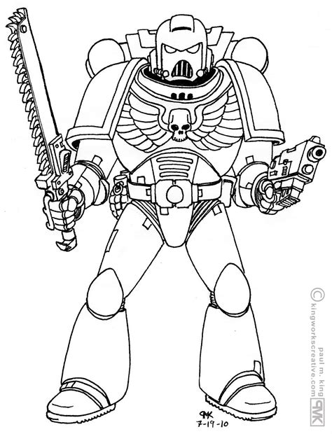 Warhammer Coloring Pages - Coloring Home