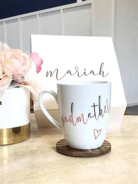 This handmade scrabble art frame is the perfect gift for. Godmother Gift Box Set Custom Godmother Proposal Gift Set ...