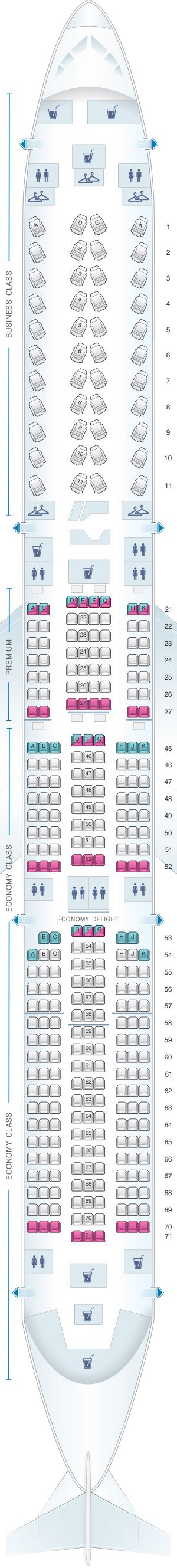 Seat Map Virgin Atlantic Airbus A350 1000 Seatmaestro