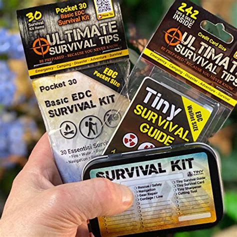 Edc Survival Kit Bundles Settle Outdoor