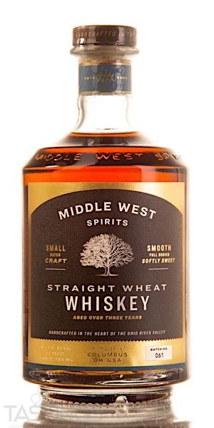 Middle West Straight Wheat Whiskey Usa Spirits Review Tastings