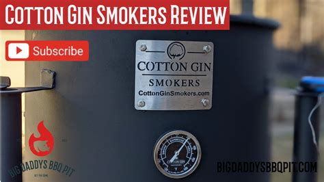 Review Cotton Gin Smokers Drum Smoker Review Youtube