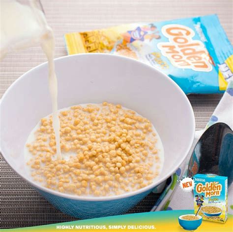 It is well processed and mixed with millet and soya that are ideal for how to prepare golden morn. BREAKFAST CEREAL: NESTLE HITS THE MARKET WITH NEW GOLDEN ...