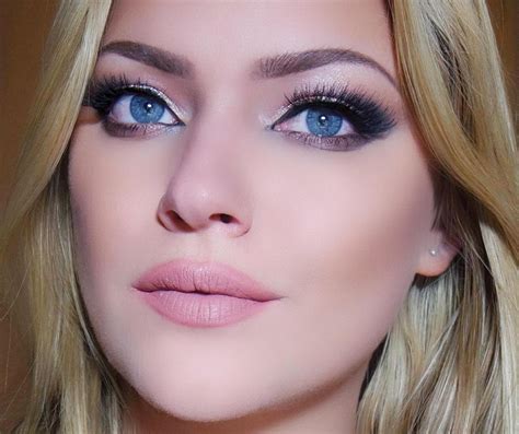 Makeup By Myrna Beauty Blog Easy Wearable Smokey Eye For Blondes Great For Clubbing Or