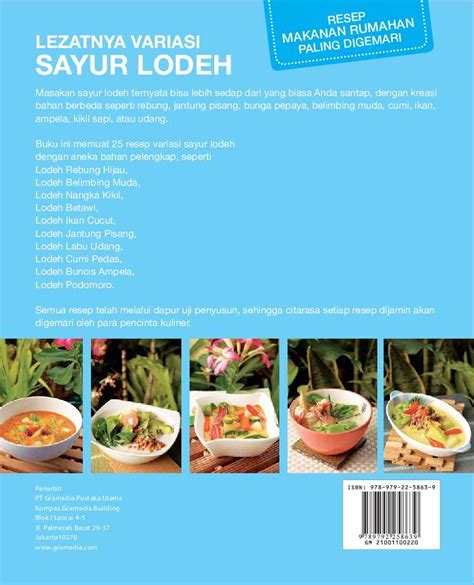Kumpulan resep masakan penulis : Baru 28+ Buku Resep Masakan Rumahan Pdf