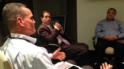 Inside Tampa Bay Lightning Owner Jeff Viniks Conference Room Talking