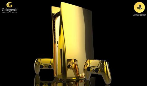 Gold Playstation Ps5 High Resolution Images Goldgenie
