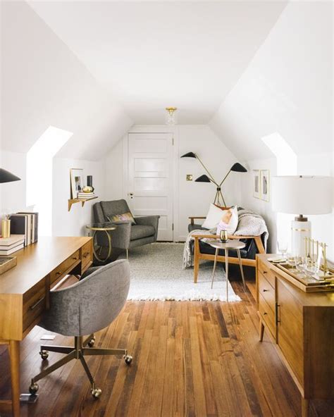 53 Cool Attic Home Office Design Inspirations Digsdigs