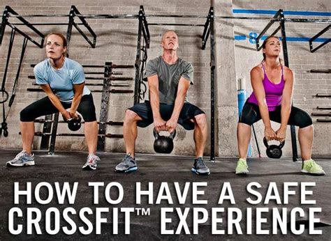 How To Have A Safe Crossfit Experience Workout Healthy Body Fitness Articles