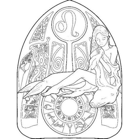 Leo defendend the divinity and humanity of christ and helped … Leo Zodiac Pages For Adults Coloring Pages