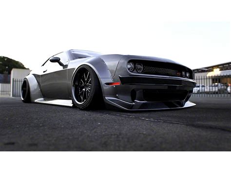 Clinched Flares Challenger Widebody Kit Wo Ducktail Rear Spoiler