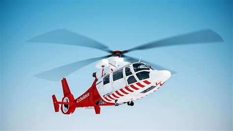 The Sky Helicopter Rescue Ambulance Hd Wallpaper Wallpaperbetter