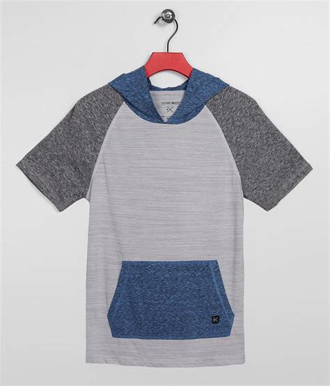 Boys Departwest Color Block Hooded T Shirt Boys T Shirts In