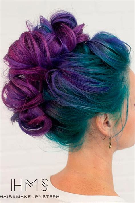 60 Fabulous Purple And Blue Hair Styles