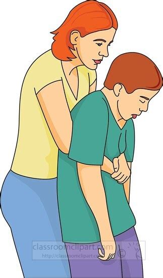 Choking First Aid Clipart Classroom Clip Art