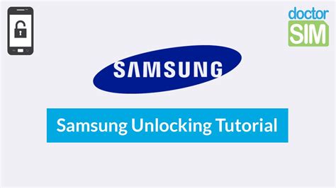 How To Unlock Samsung Phone Youtube