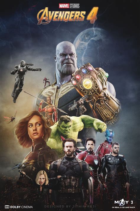 Avengers 4 Poster Movie Posters Design Avengers Avengers Movies