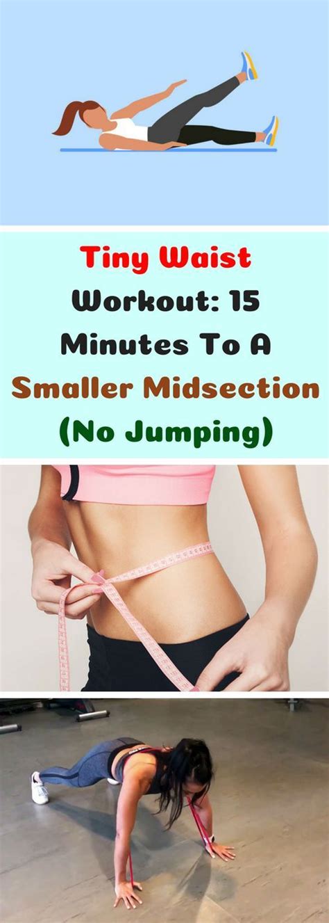 5 exercises for small waist reduce the waist for only 15 minutes daily simple exercises tiny
