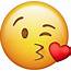 Download High Quality Emoji Clipart Kiss Transparent PNG Images  Art