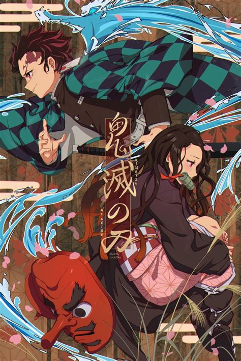 The story follows tanjiro kamado, a young boy who becomes a demon slayer after his family is slaughtered and his younger sister nezuko is turned into a demon. Fond Ecran Demon Slayer Nezuko