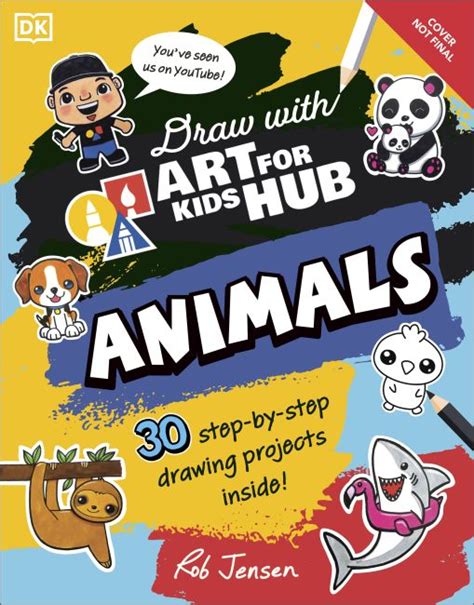 Draw With Art For Kids Hub Animals Dk Us