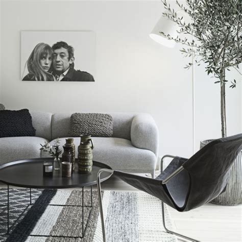 Minimalist Nordic Interior With Shades Of Grey And Natural Wood