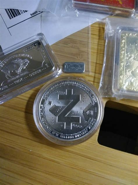 Details about ZCASH ZEC 1 oz .999 copper, silver plated ...