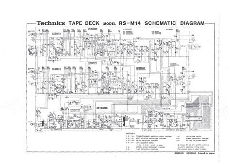 Free Audio Service Manuals Free Download Technics Rsm 14 Schematics