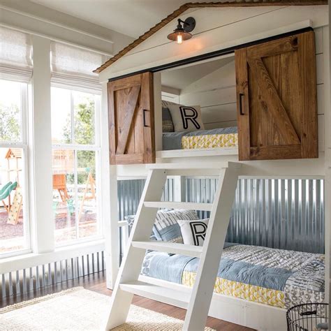Barndominium floor plans, pole barn house plans and metal barn homes. Magnolia on Instagram: "This custom-built bunkbed for the ...