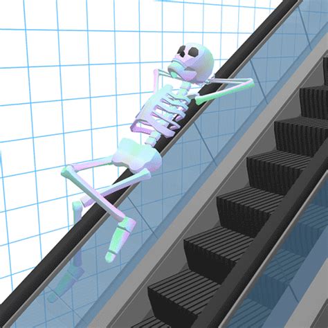 New Party Member Tags Skeleton Relax Chill Chilling Escalator Chillin