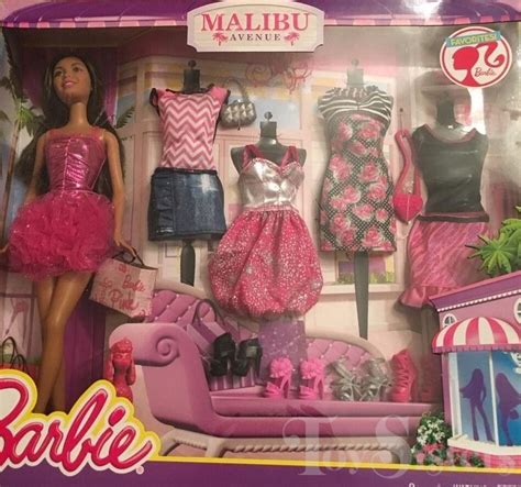 2015 Barbie Favorites Malibu Avenue Nikki And Fashions Toy Sisters