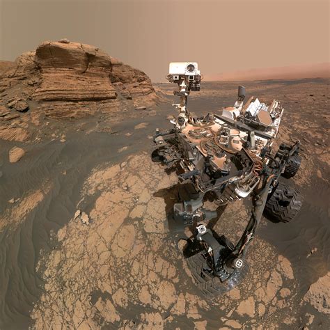 Nasas Curiosity Mars Rover Snaps Stunning Selfie With Mont Mercou