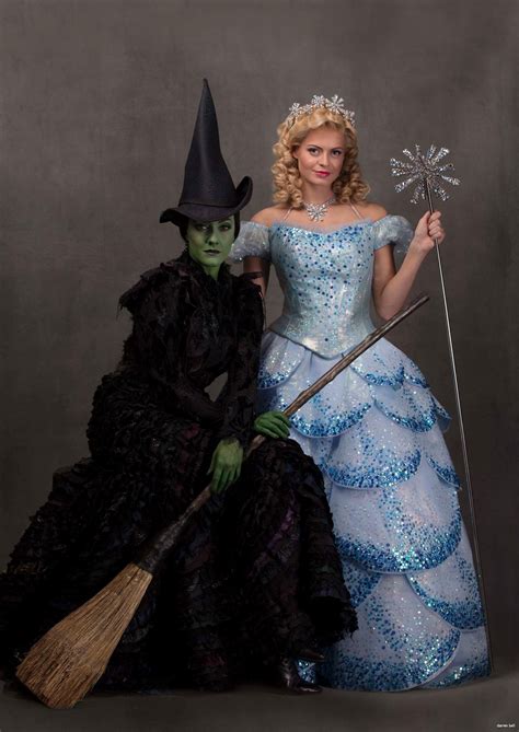 alice fearn elphaba and sophie evans glinda photo by darren bell elphaba costume wicked