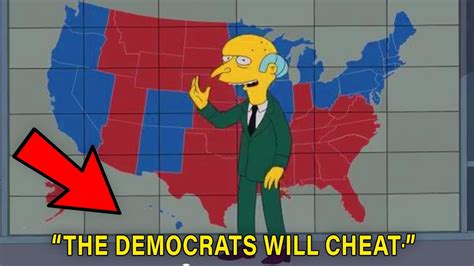 The Simpsons Predicted The Presidential Election In 2020 Youtube