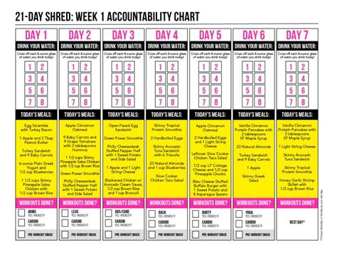 Workout Accountability Chart Eoua Blog