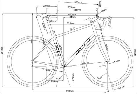 Bike Dimensions Isometric Keyline Drawings Pinterest Bicycling