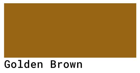 Golden Brown Color Codes The Hex Rgb And Cmyk Values That You Need