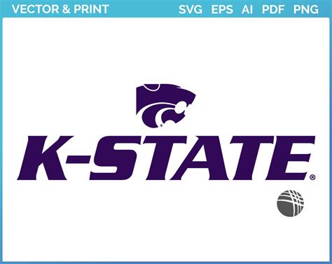 Kansas State Wildcats Alternate Logo 2019 College Sports Vector