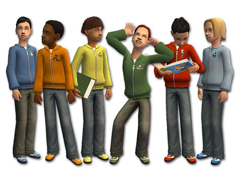 Mod The Sims Back To School Collection For Kids