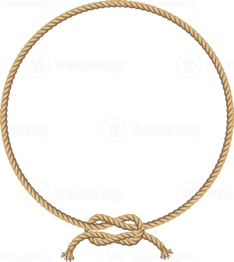 Brown Rope Frame Banner 19046860 Png
